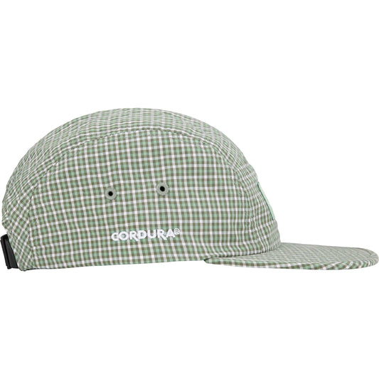 Supreme Cordura Plaid Camp Cap "Olive"