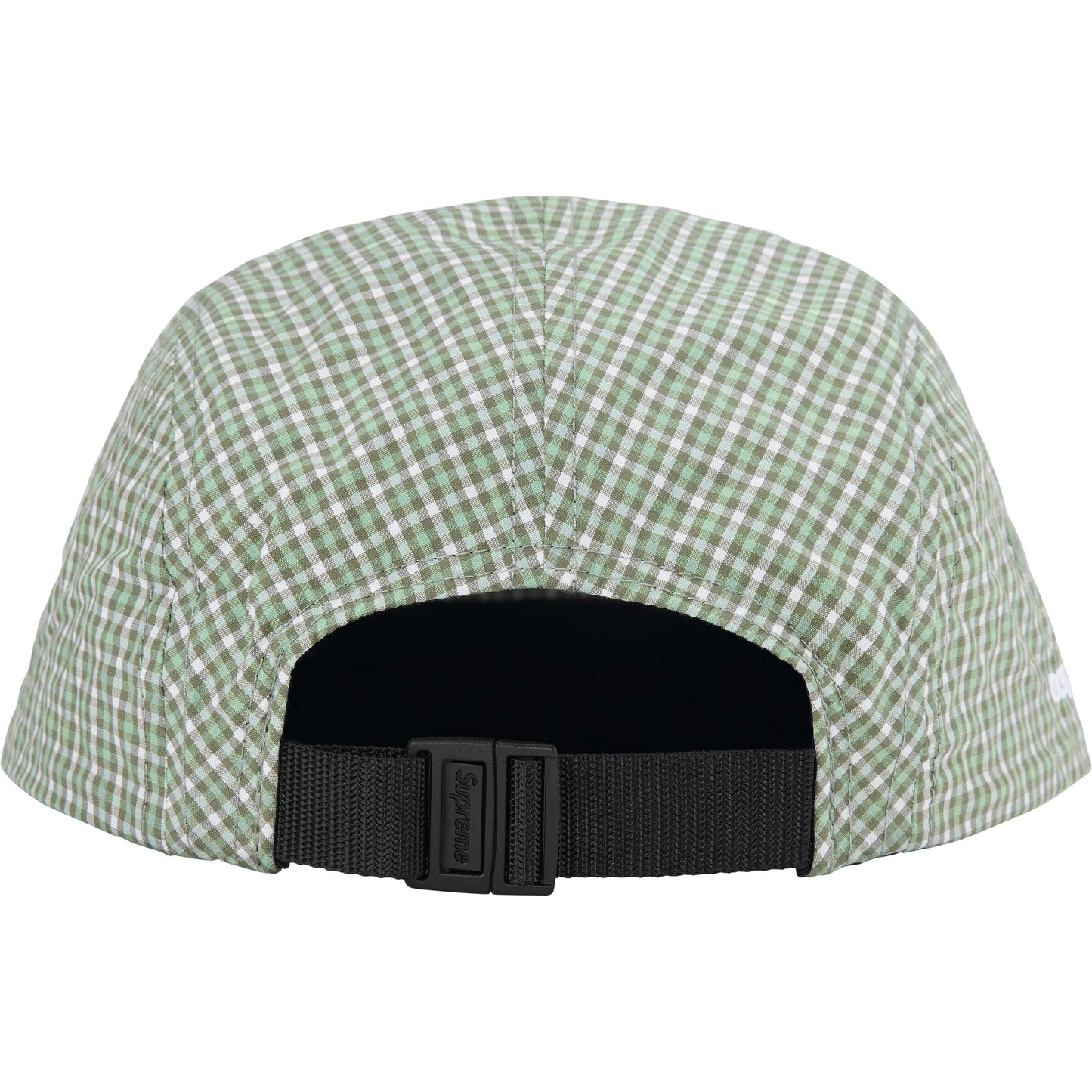 Supreme Cordura Plaid Camp Cap "Olive"