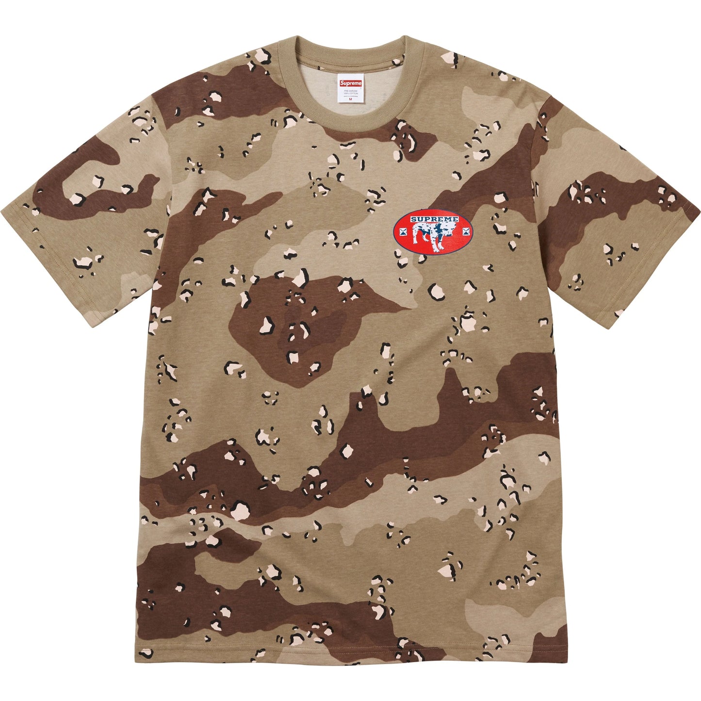 Supreme Dalmatian Tee "Chocolate Chip Camo"