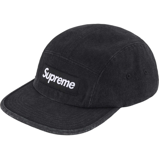 Supreme Denim Camp Cap "Black"