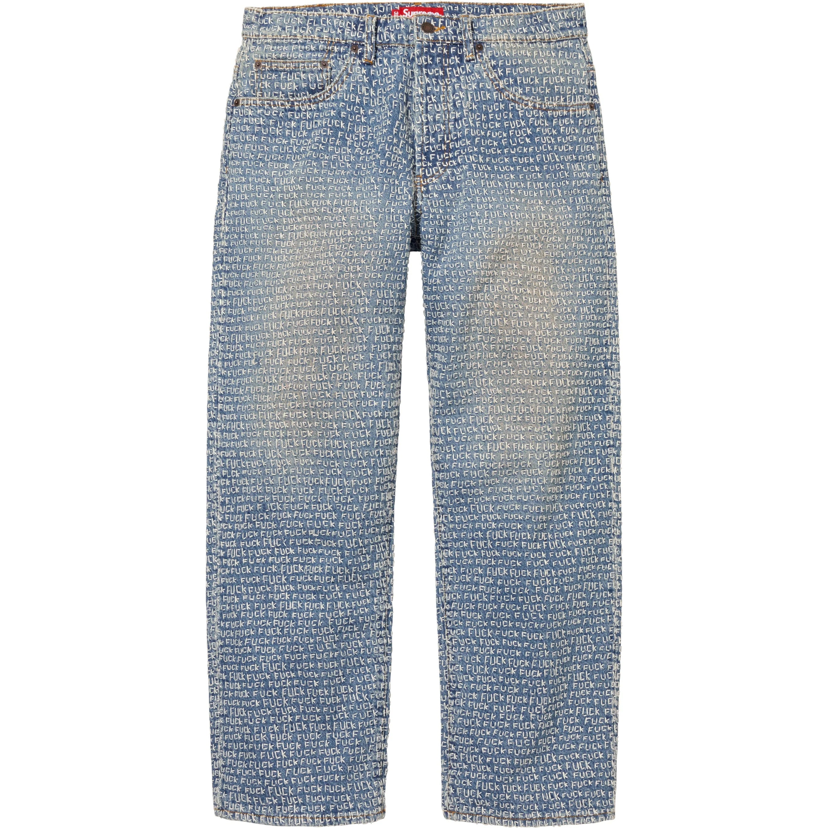 パンツ Supreme Flocked Loose Fit Jean Blue 30 2026年最新】Supreme Flocked Loose Fit Jeanの人気アイテム - メルカリ