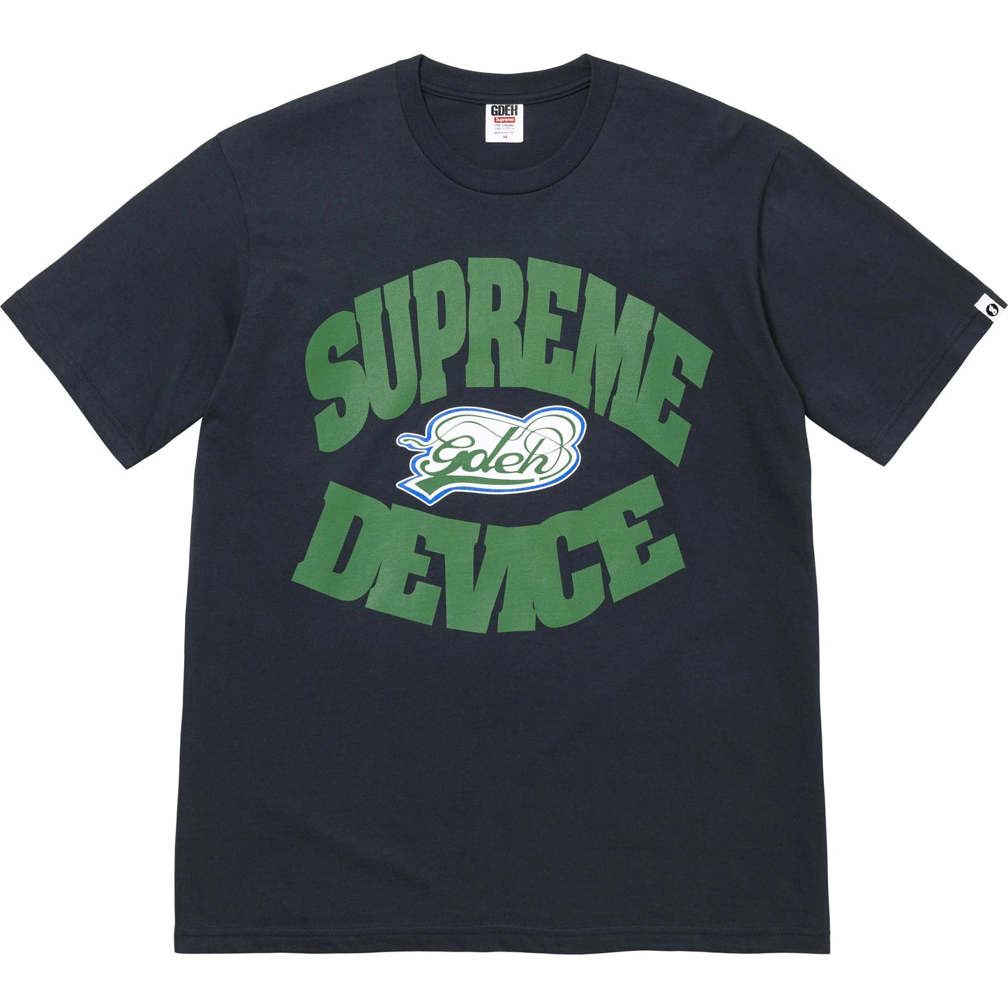 Supreme x GOODENOUGH Device Tee "Navy"