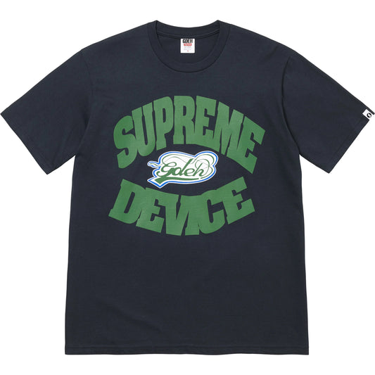 Supreme x GOODENOUGH Device Tee "Navy"