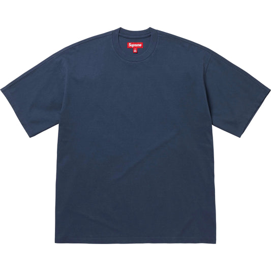 Supreme Intarsia S/S Top "Navy"