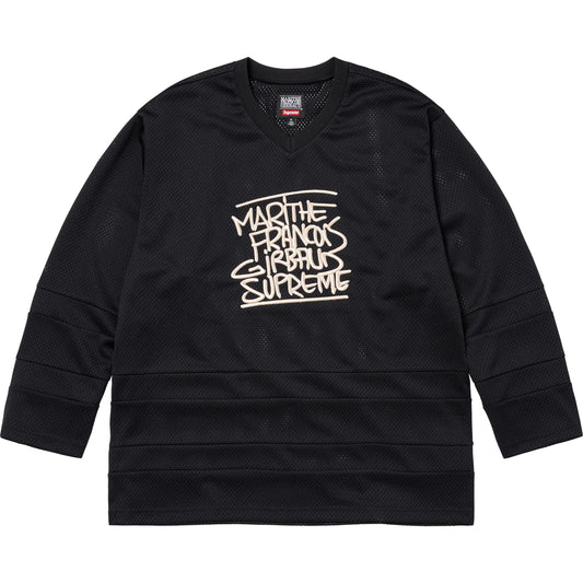 Supreme x Marithe + Francois Girbaud Hockey Jersey "Black"