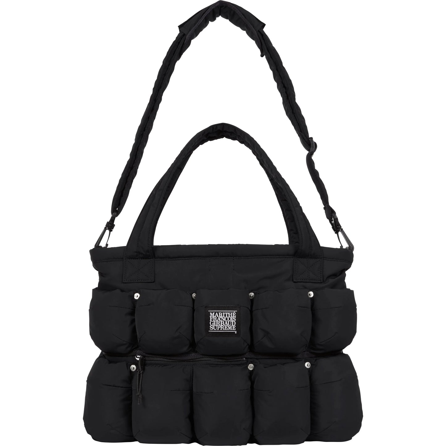 Supreme Marithe + Francois Girbaud Pokachu Puffer Tote Bag "Black"