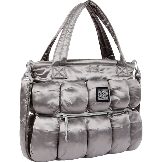 Supreme Marithe + Francois Girbaud Pokachu Puffer Tote Bag "Silver"