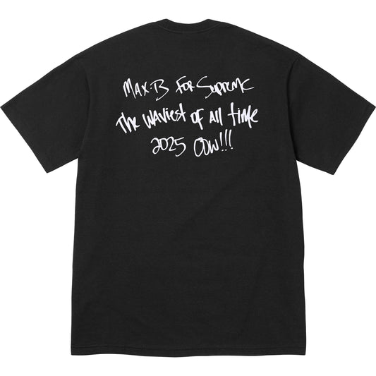 Supreme Max B Tee "Black"