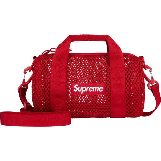 Supreme Mesh Mini Duffle Bag "Red"