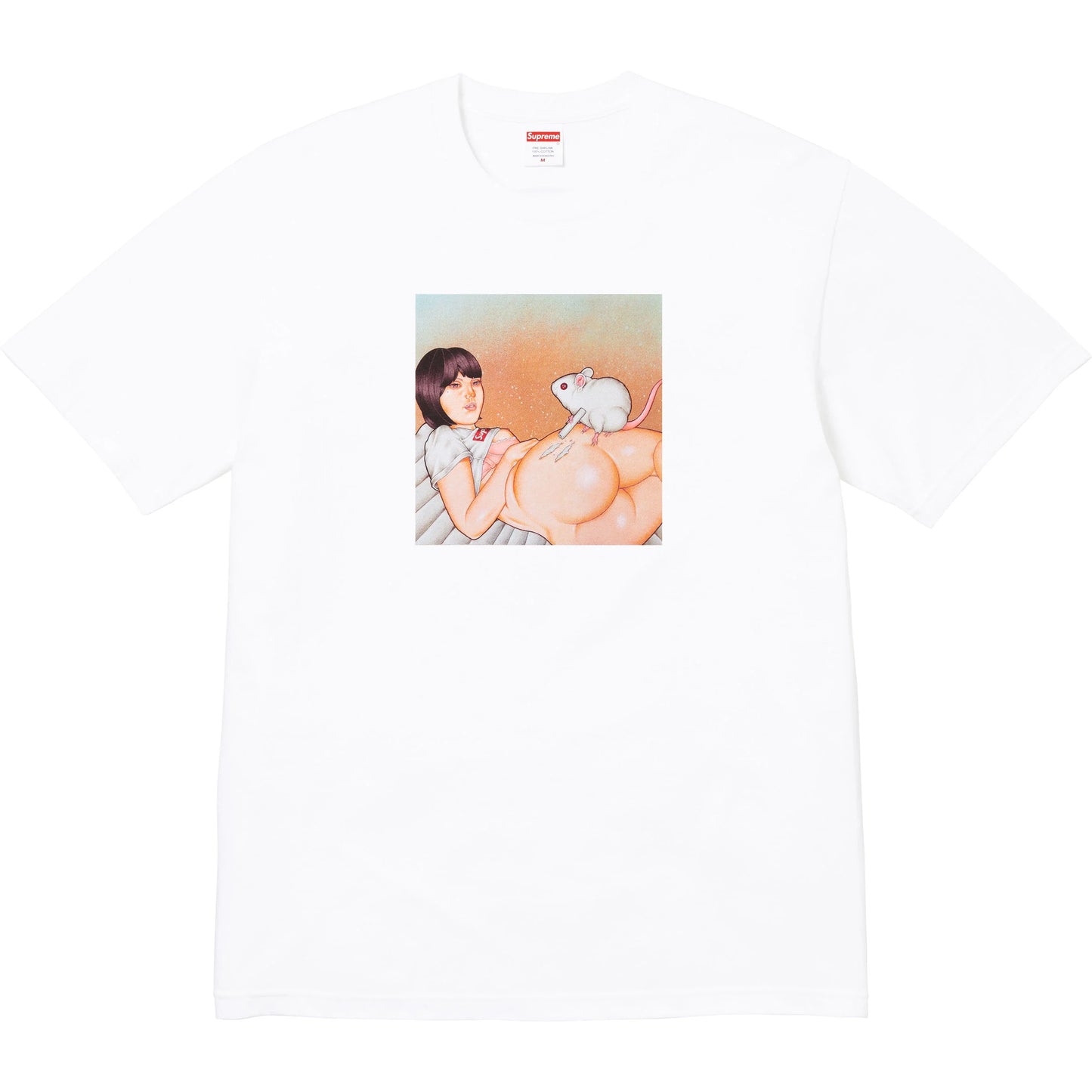 Supreme Mouse Tee "White"