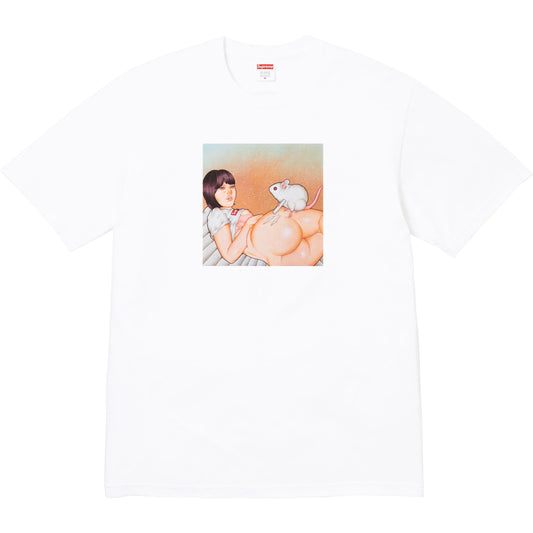 Supreme Mouse Tee "White"