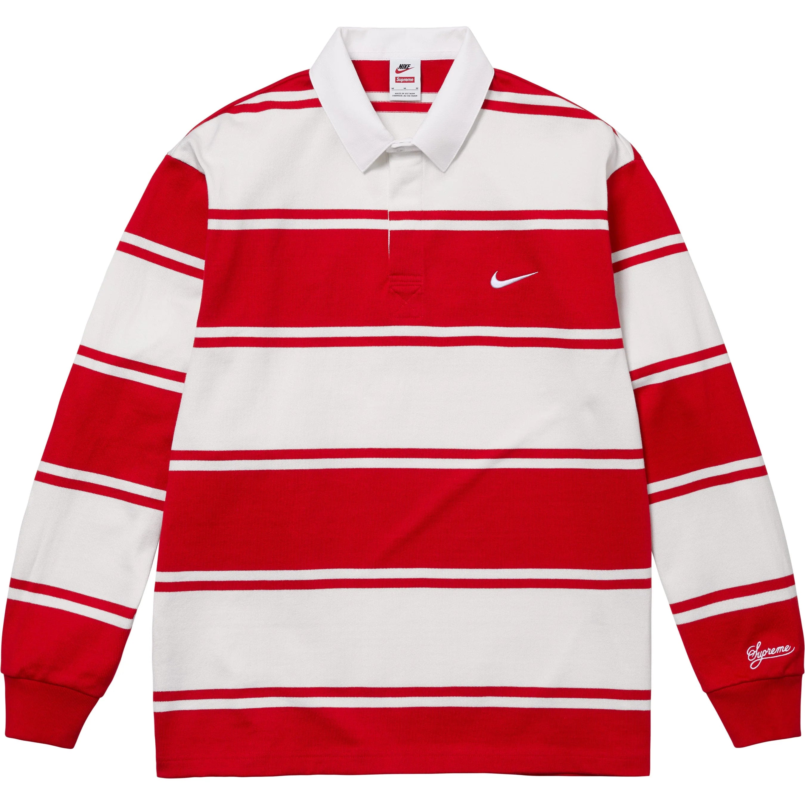 Supreme x Nike Stripe Rugby 