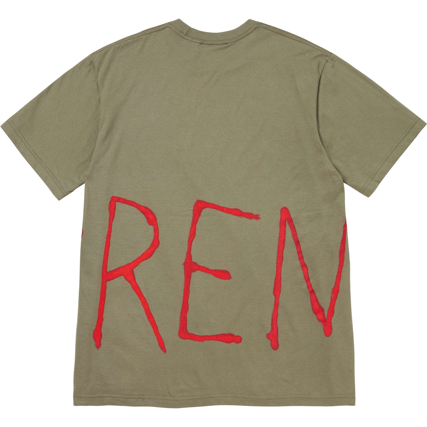 Supreme Painted Tee "Olive"