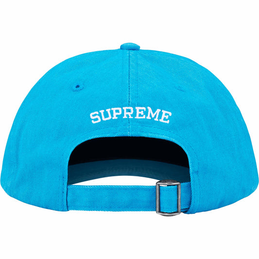 Supreme Pigment Coated S Logo 6-Panel "Bright Blue"