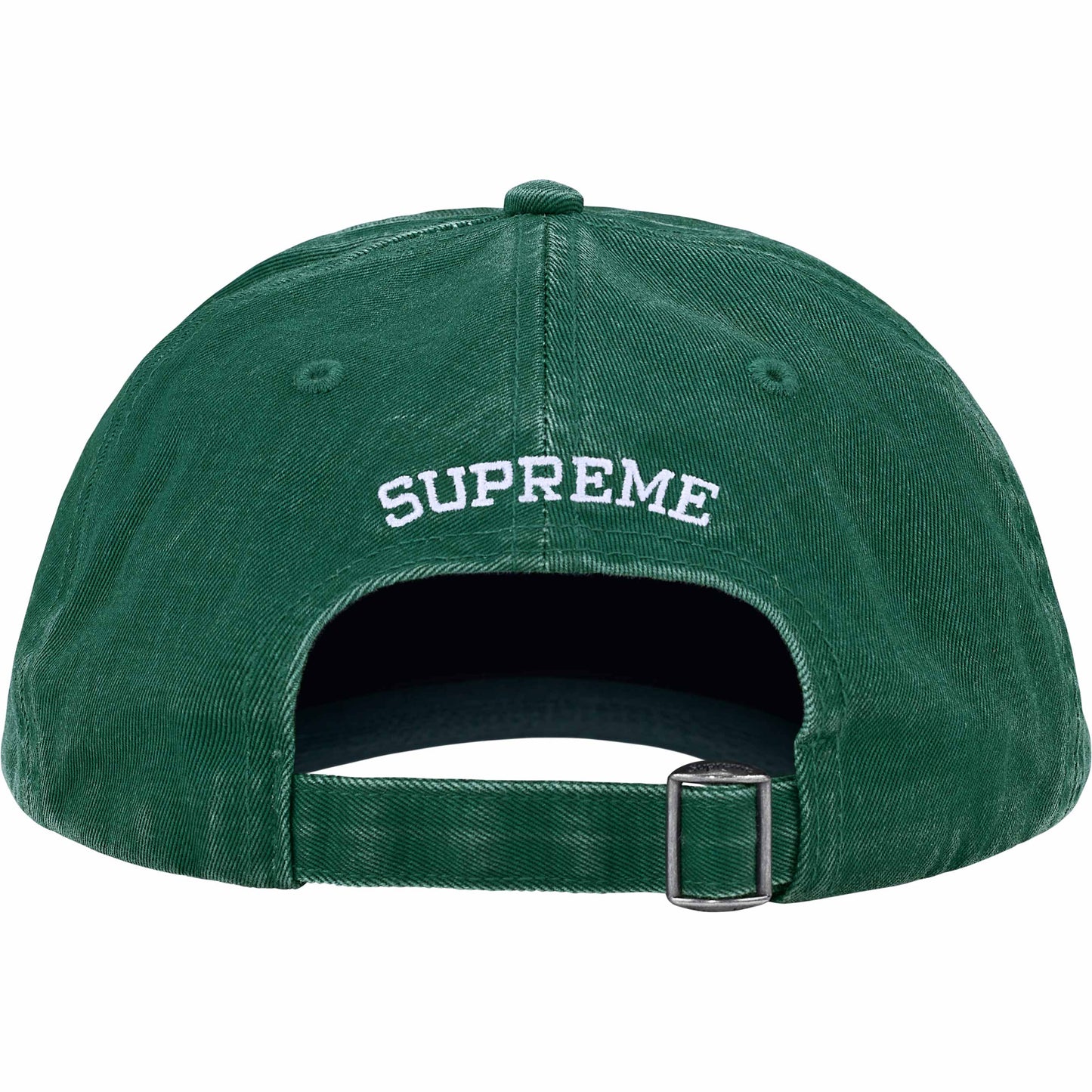 Supreme Pigment Coated S Logo 6-Panel "Dark Green"