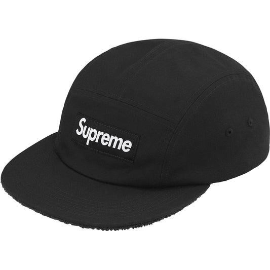 Supreme Reversible Terry Camp Cap "Black"