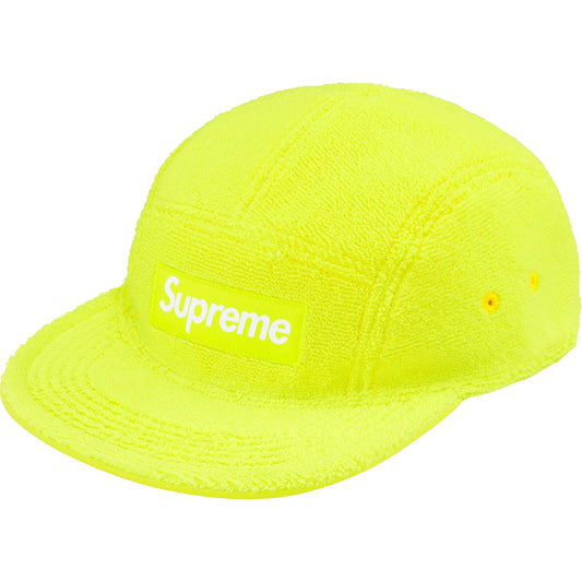 Supreme Reversible Terry Camp Cap "Fluorescent Yellow"