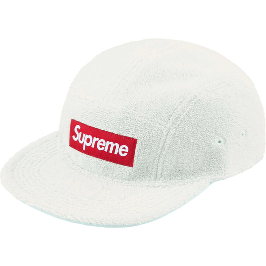 Supreme Reversible Terry Camp Cap "White"