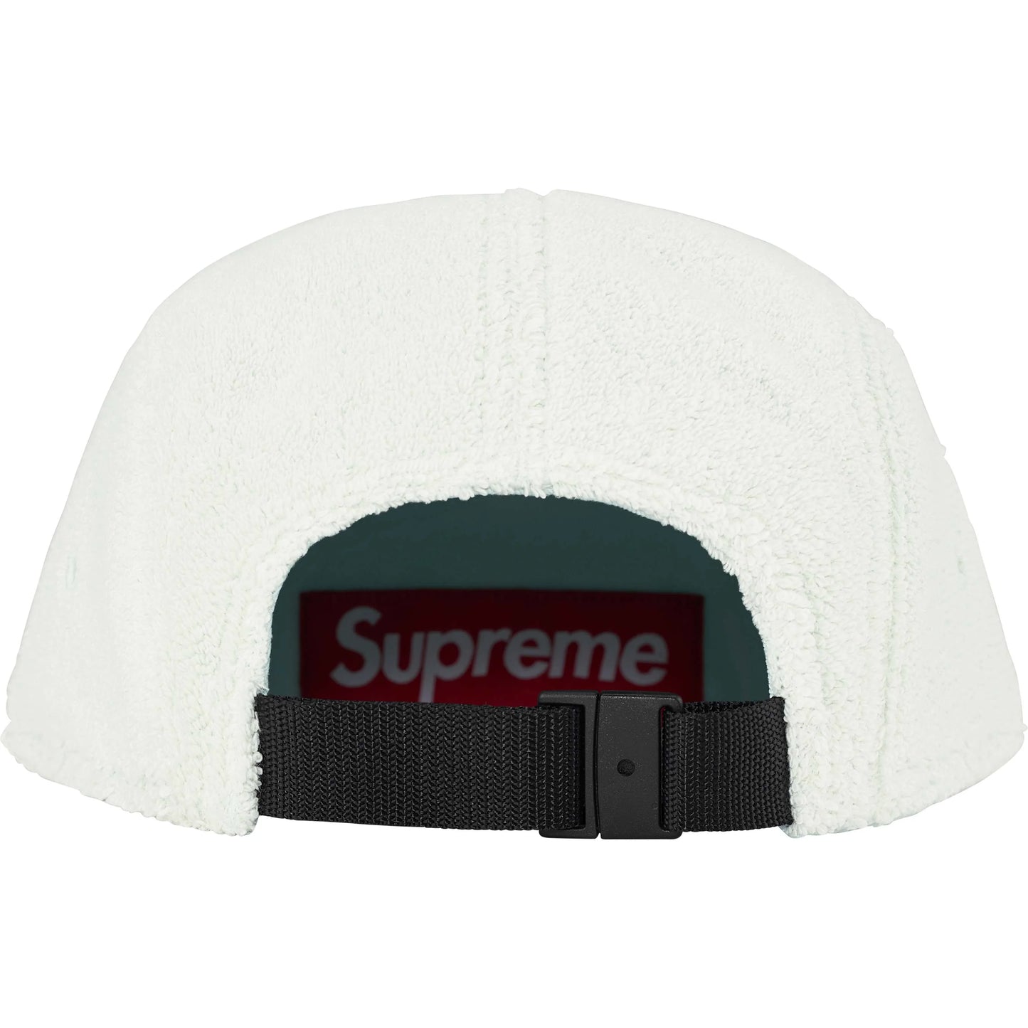 Supreme Reversible Terry Camp Cap "White"
