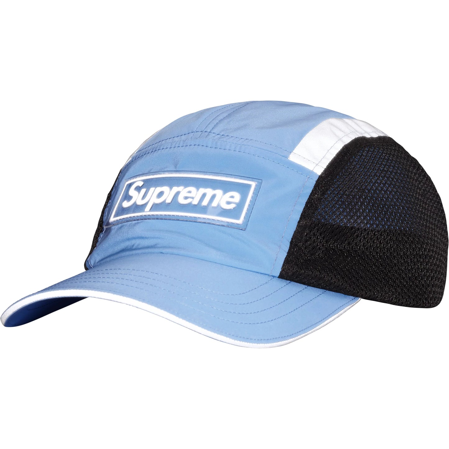 Supreme Side Mesh Camp Cap "Light Blue"