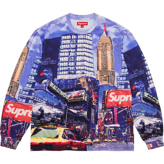 Supreme Skyline Sequin L/S Top "Day"