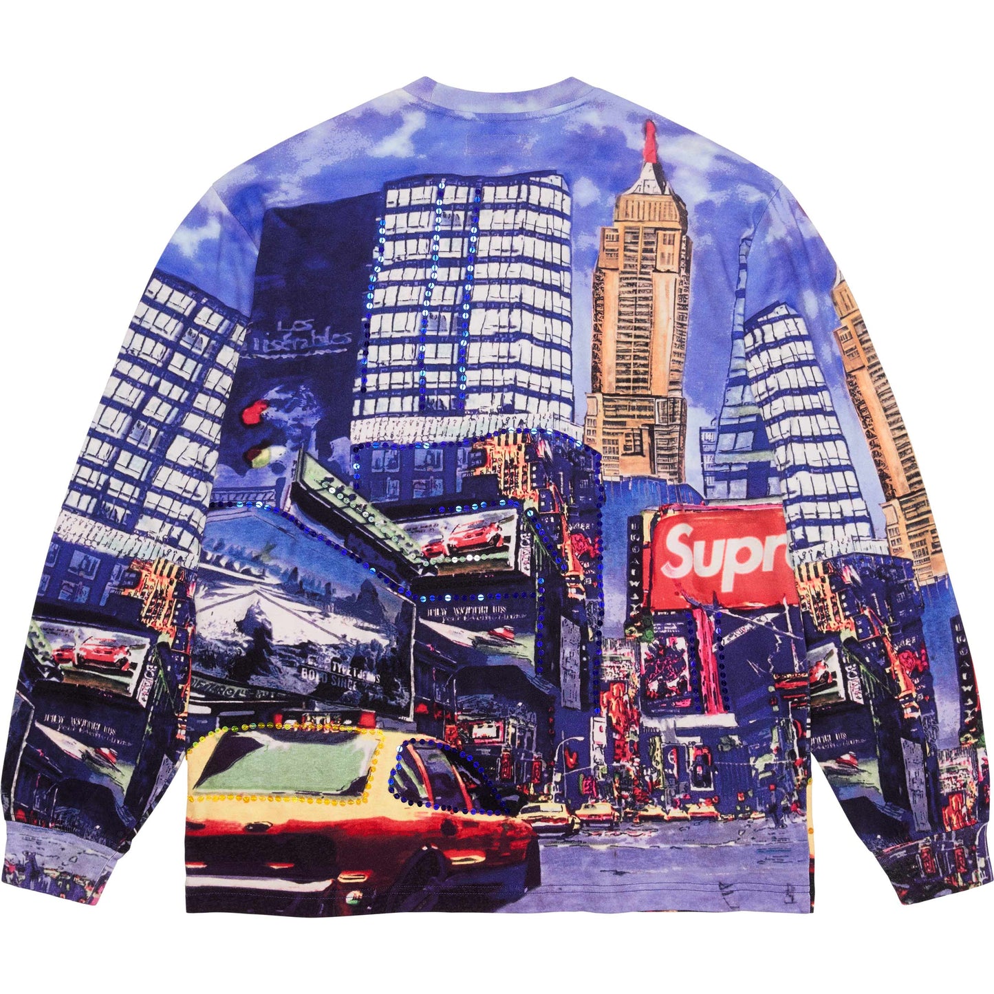 Supreme Skyline Sequin L/S Top "Day"