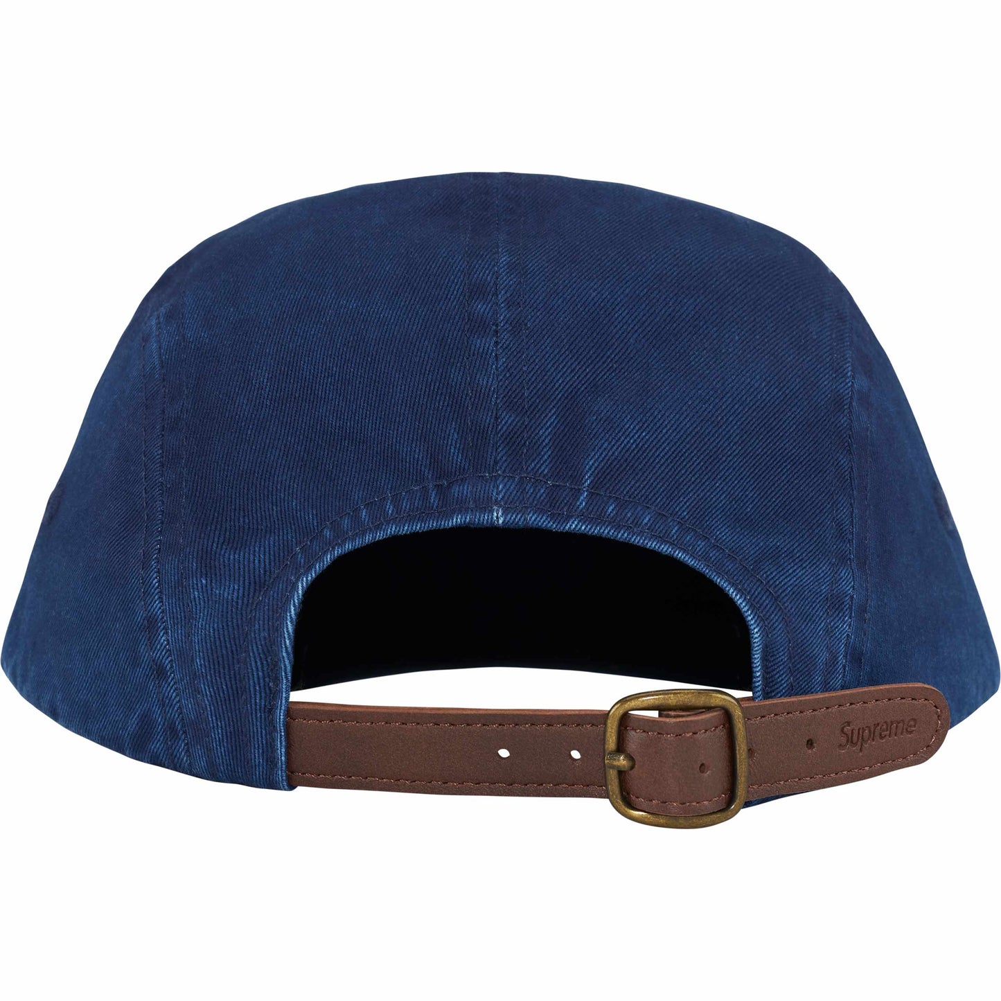 Supreme Washed Chino Twill Camp Cap "Indigo"