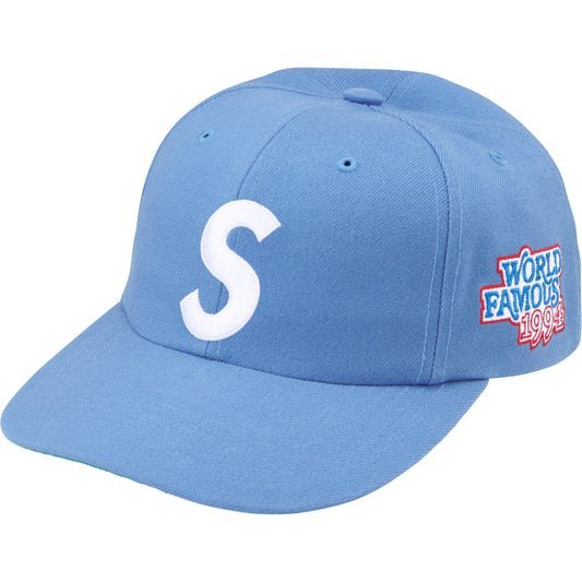 Supreme World Famous S Logo 6-Panel "Light Blue"