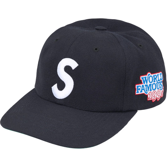Supreme World Famous S Logo 6-Panel "Navy"