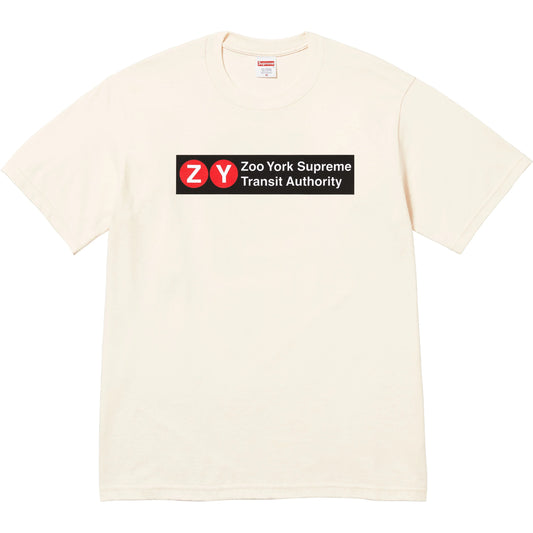 Supreme Zoo York Transit Tee "Natural"