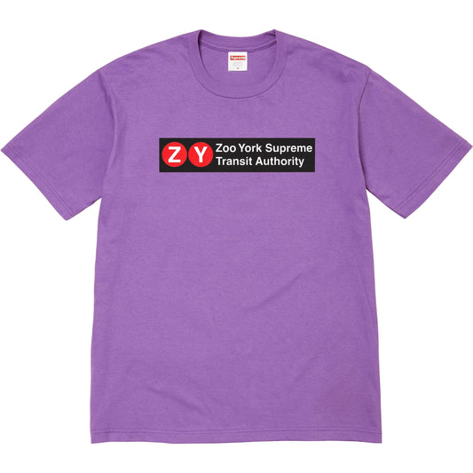 Supreme Zoo York Transit Tee "Purple"