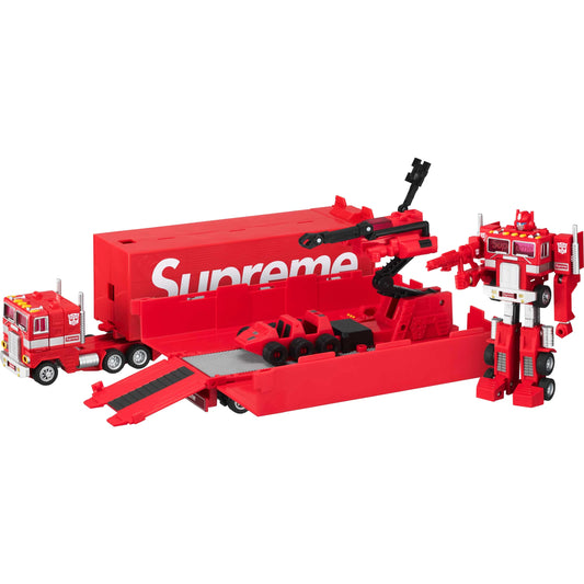 Supreme x Transformers G1 Optimus Prime Figure