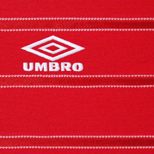Supreme x Umbro Stripe Soccer Jersey "Red"