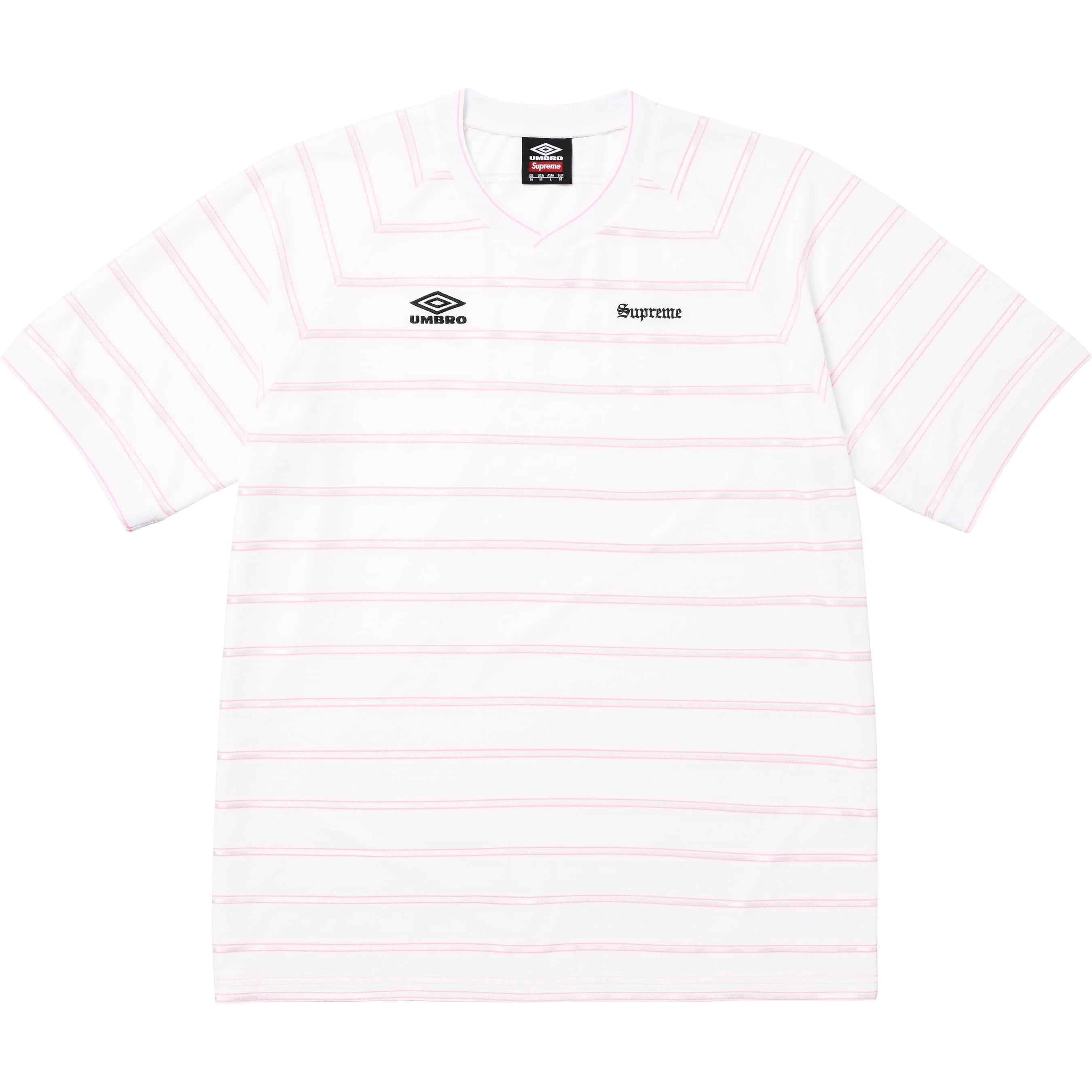 Supreme x Umbro Stripe Soccer Jersey 