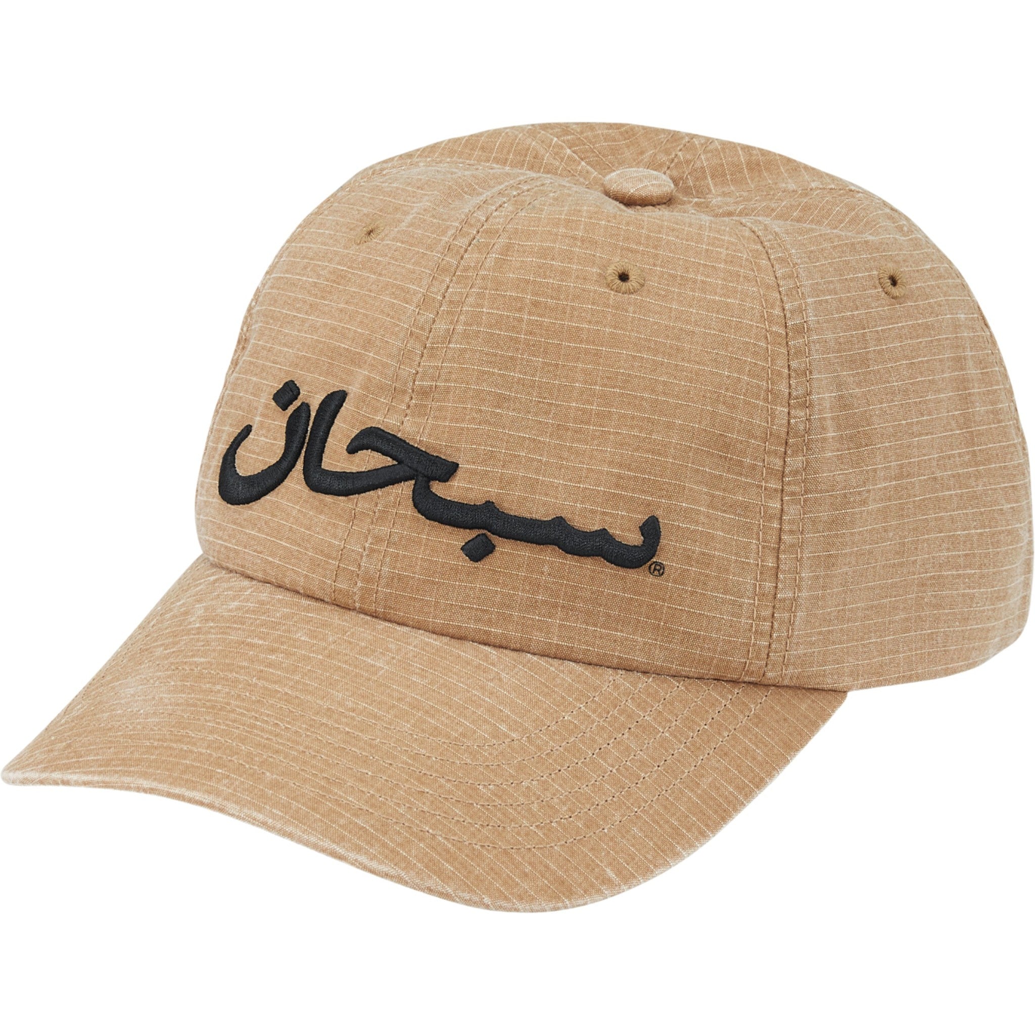帽子 Supreme Arabic Logo Ripstop 6-Panel TAN Supreme Arabic Logo Ripstop 6-Panel 
