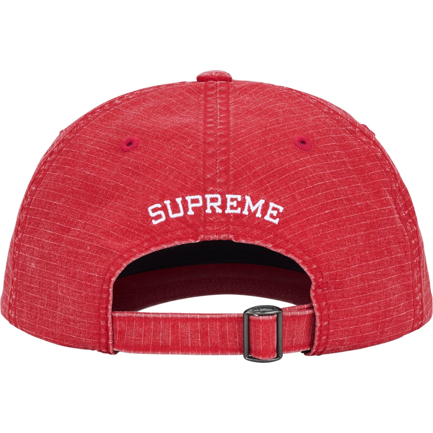 Supreme Arabic Logo Ripstop 6-Panel "Red"