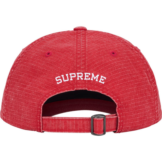 Supreme Arabic Logo Ripstop 6-Panel "Red"