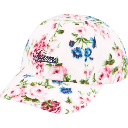 Supreme Floral Flannel 6-Panel "White"