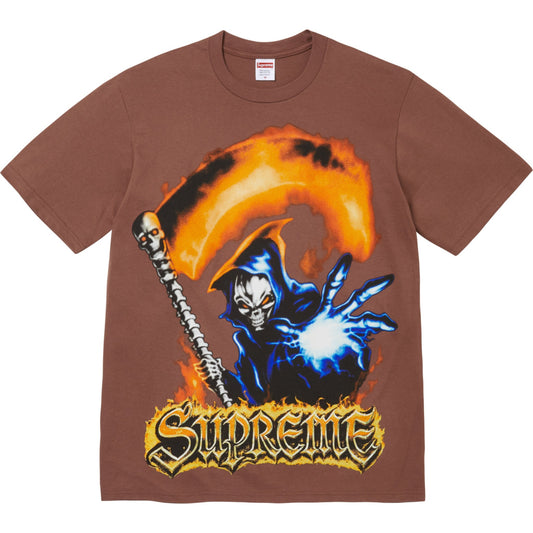 Supreme Grim Reaper Tee "Brown"