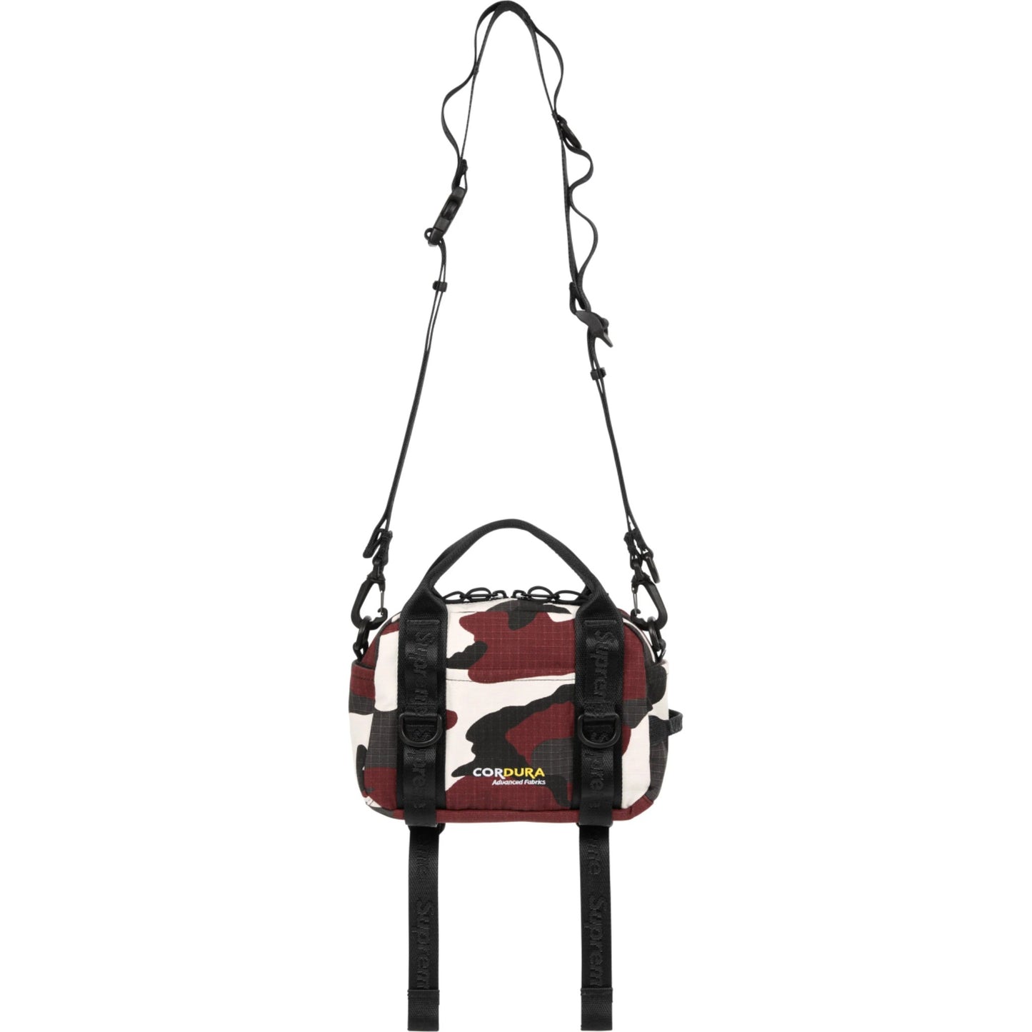Supreme Mini Duffle Bag "Red Camo"