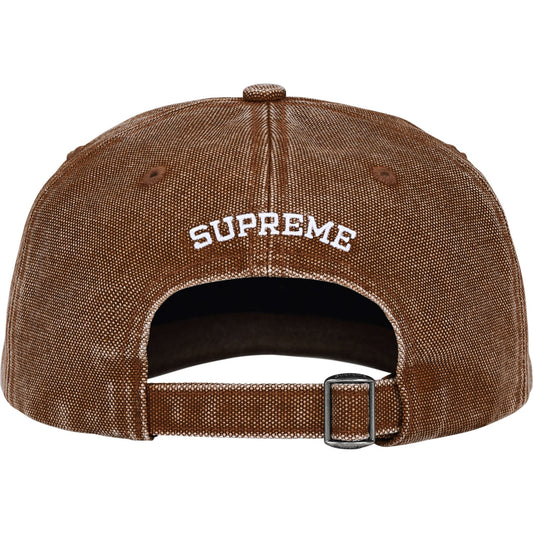 Supreme Pigment Coated S Logo 6-Panel "Brown"
