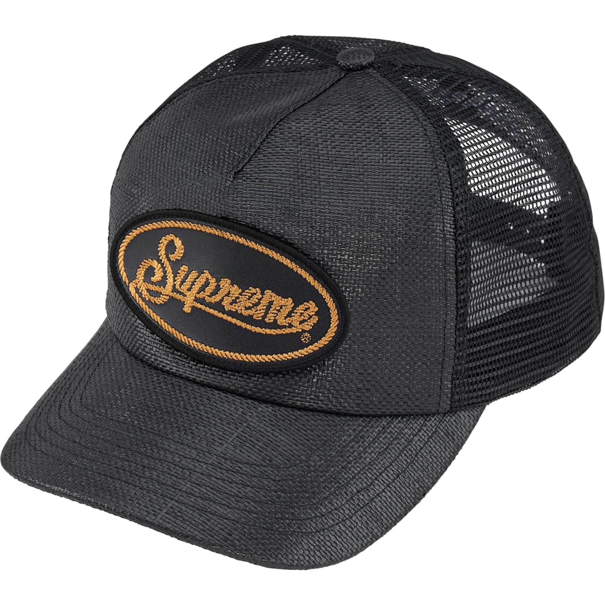 Supreme Raffia Mesh Back 5-Panel 