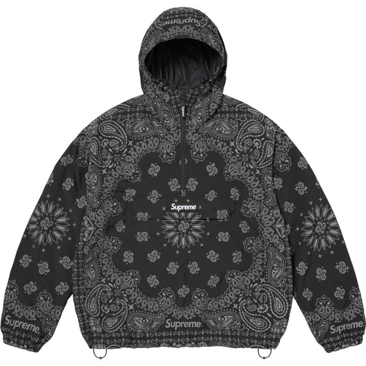 Supreme Reflective Bandana Anorak "Black"
