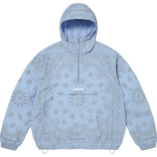 Supreme Reflective Bandana Anorak "Light Blue"