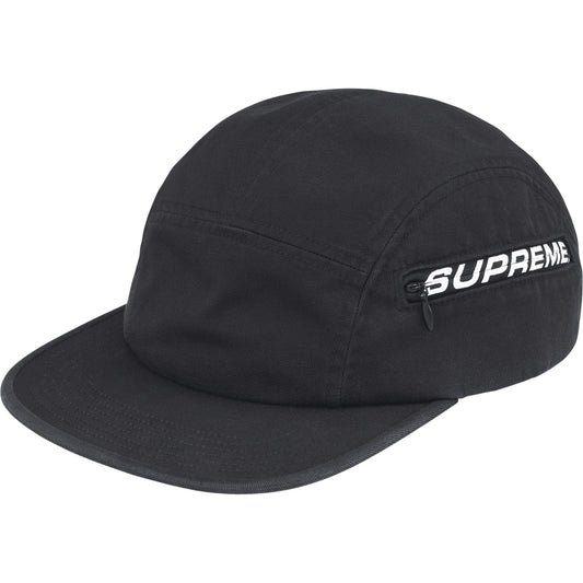 Supreme Side Zip Camp Cap "Black"
