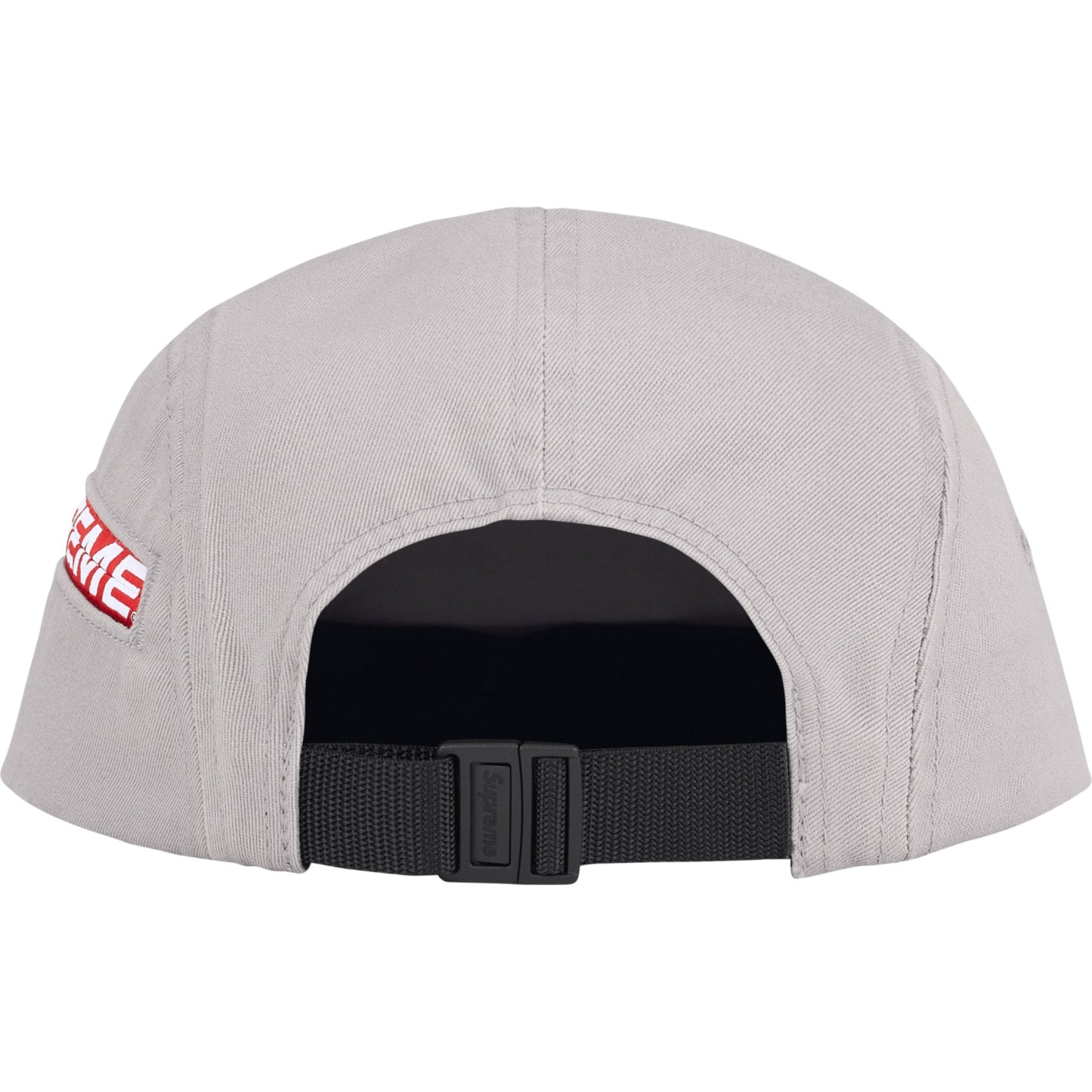 Supreme Side Zip Camp Cap "Grey"