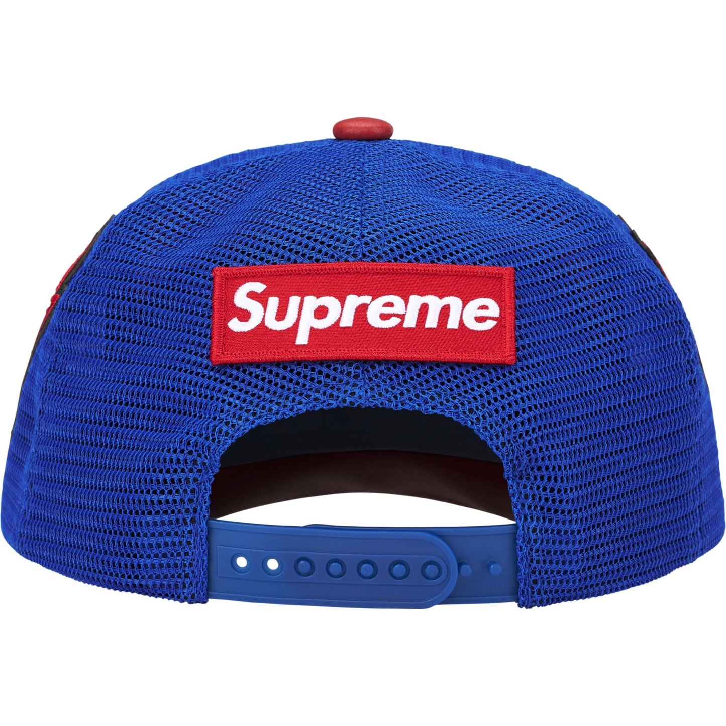 Supreme Vanson Leathers Spider-Man Mesh Back 6-Panel "Red"