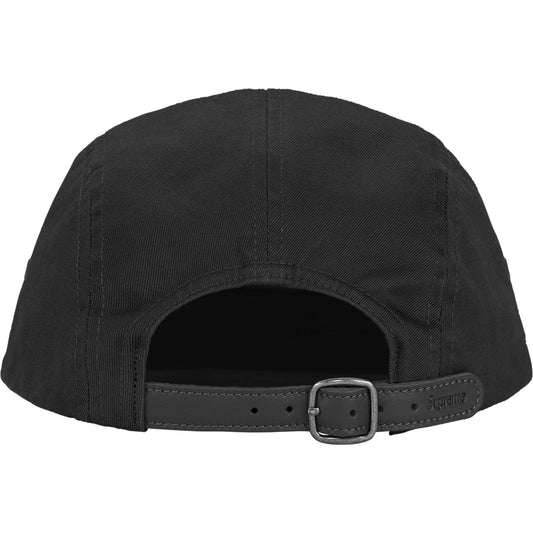 Supreme Washed Chino Twill Camp Cap "Black"