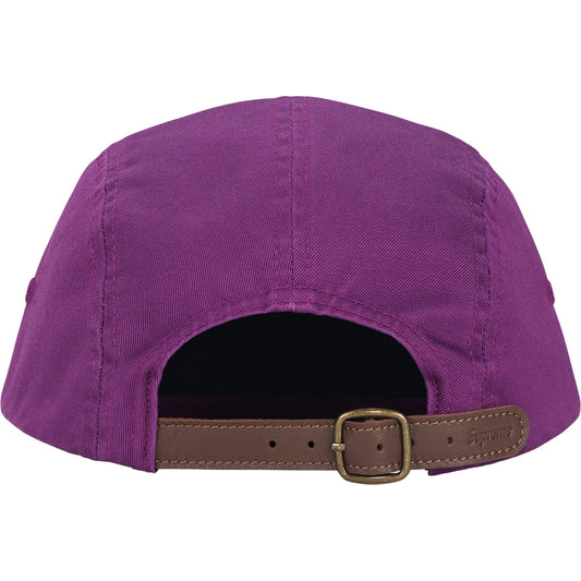 Supreme Washed Chino Twill Camp Cap "Purple"