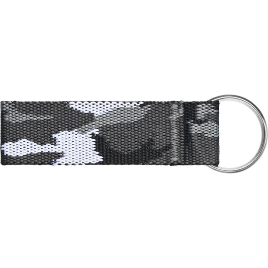 Supreme Webbing Keychain "Snow Camo"